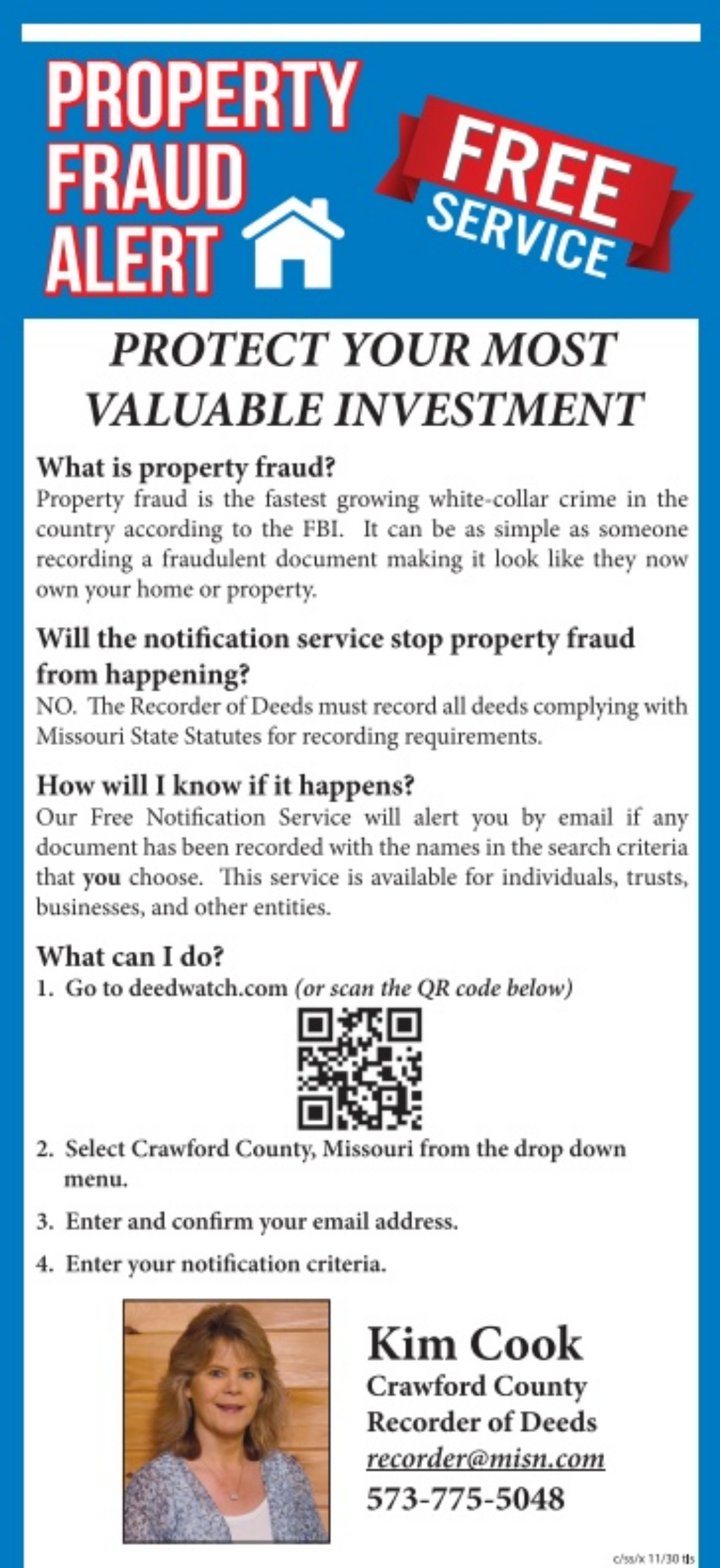 Recorder of Deeds Crawford County, Missouri